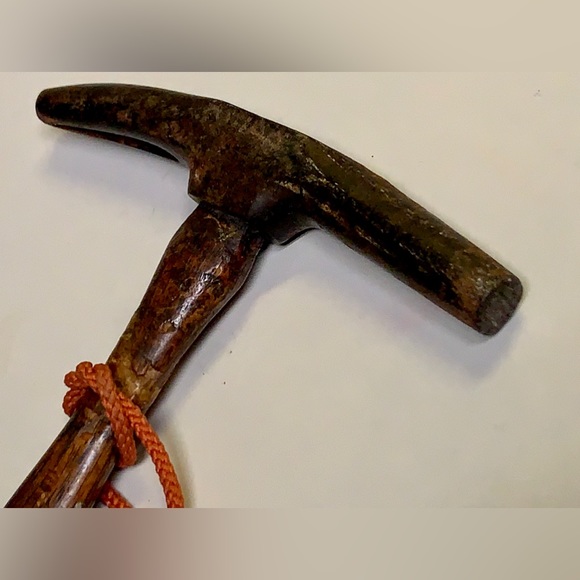 Early 20th Century Antique JM WATERSON DETROIT Leather Upholstery Tack Hammer - Picture 6 of 16